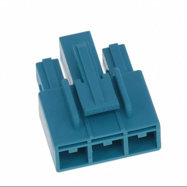 0351510314 CONN HSG RCPT 3POS 7.30MM BLUE