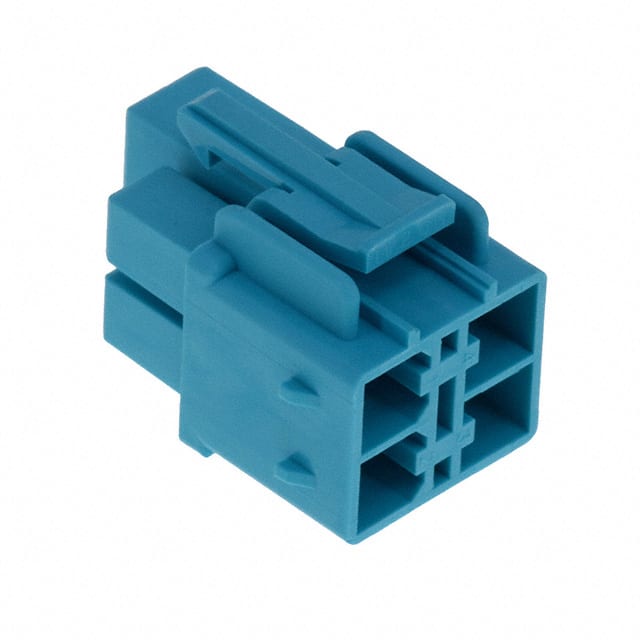 0351510414 CONN HSG RCPT 4POS 6.20MM BLUE