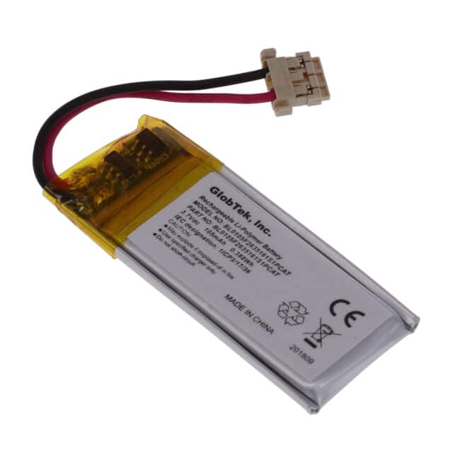 BL0105F2635161S1PCAT BATTERY LI-ION 3.7V 105MAH