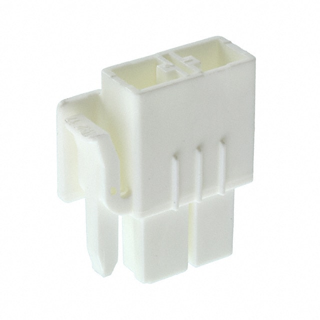 0359650220 CONN HSG RCPT 2POS NATURAL