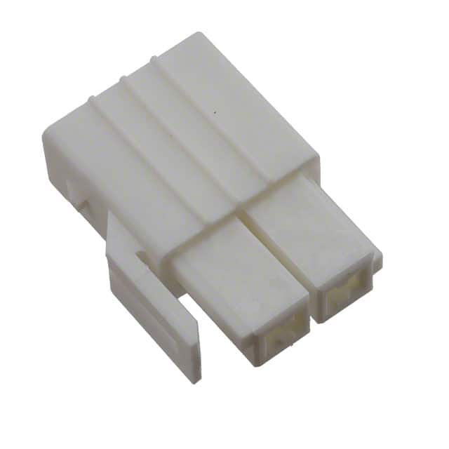 0351810220 CONN HSG RCPT 2POS NATURAL