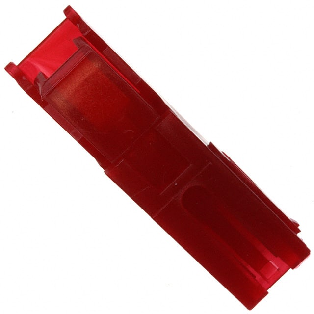 556137-4 CONN HOUSING 1POS RED
