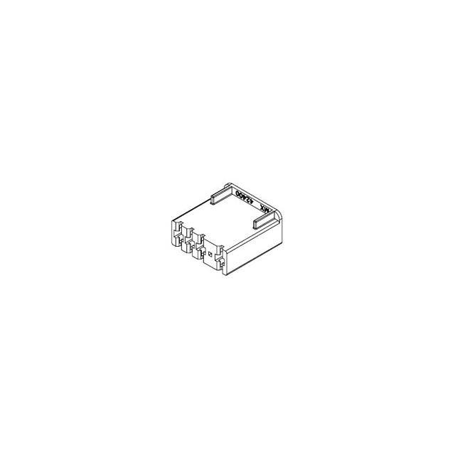 42400-0004 DEFROST TIMER HSG BLACK V-0 4CKT