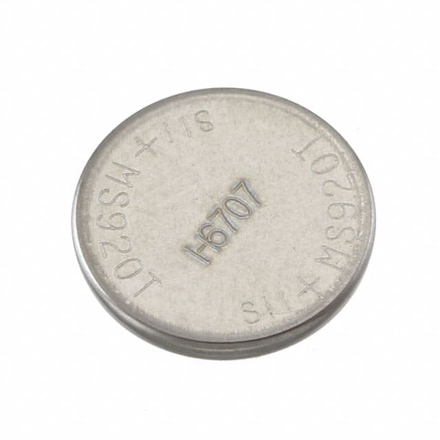 MS920T BATT LITH 3V 6.5MAH COIN 9.5MM