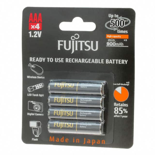HR-4UTHCEX(4B) FUJITSU AAA SIZE MIN. 900MAH 4PC