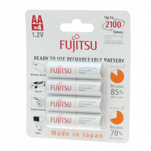 HR-3UTCEX(4B) FUJITSU AA SIZE MIN. 1900MAH 4PC