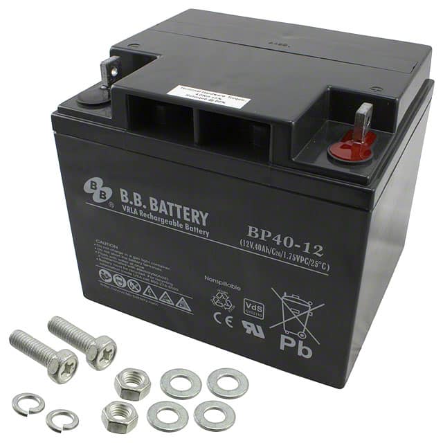 BP40-12-B2 BATTERY LEAD ACID 12V 40AH