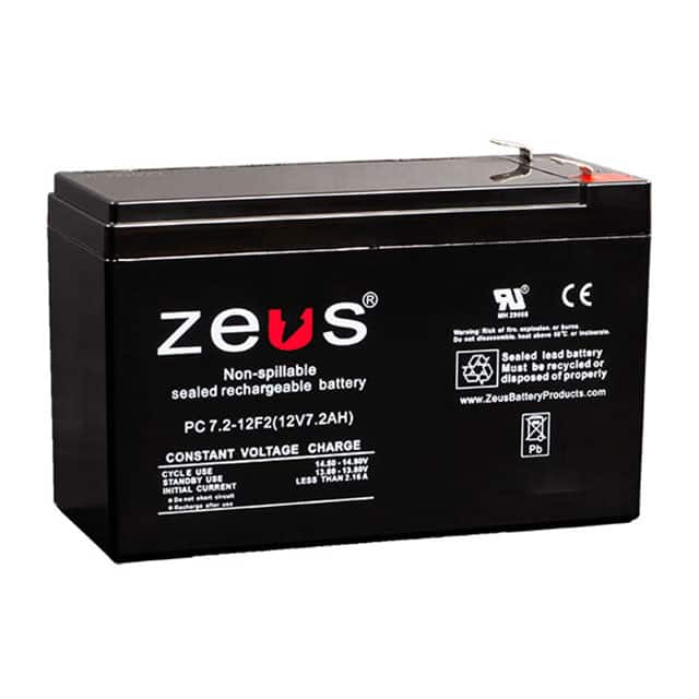 PC7.2-12F2 BA 12V 7.2AH SLA
