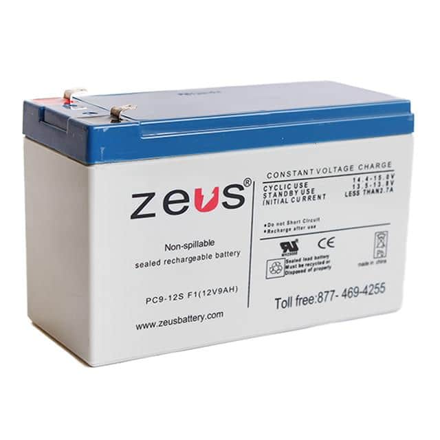 PC9-12SF1 BATTERY LEAD ACID 12V 9AH SLA