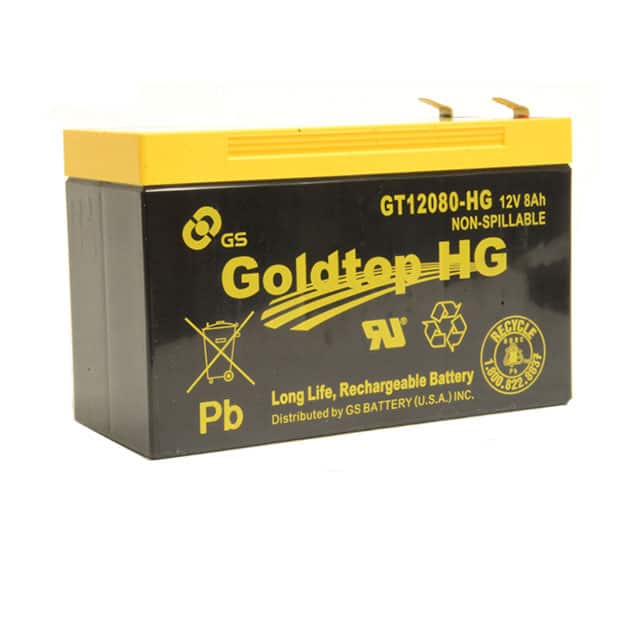GT12080 12V, 8 AH SLA