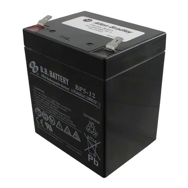 BP5-12-T2 RA BATTERY LEAD ACID 12V 5AH
