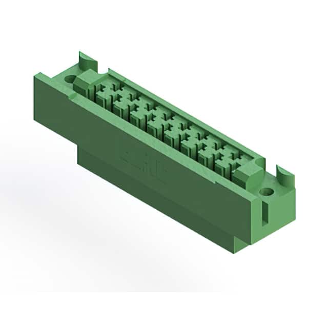 438-017-000-122 CONN CARDEDGE HSG 17POS .200 GRN