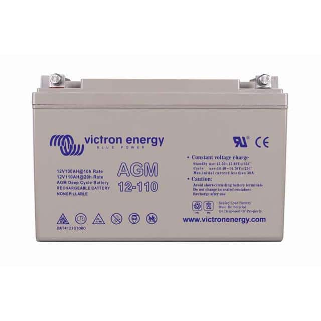 BAT412101104 VICTRON 12V 110AH GEL DEEP CYCLE