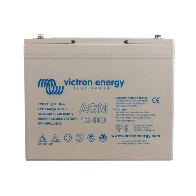 BAT412110081 VICTRON 12V 100AH AGM SUPER CYCL