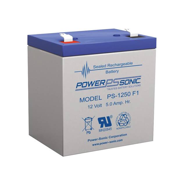 PS-1250 F1 BATTERY LEAD ACID 12V 5AH