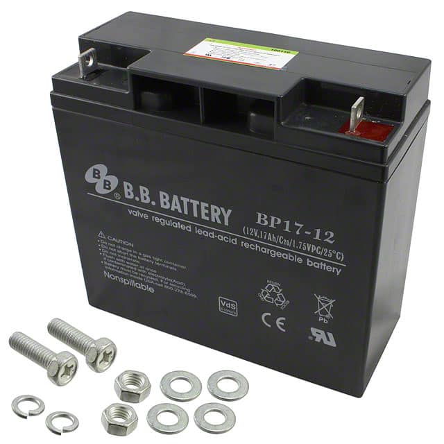 BP17-12-B1 BATTERY LEAD ACID 12V 17AH