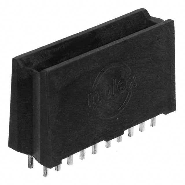 0457190007 CONN EDGE DUAL FMALE 4POS 0.508