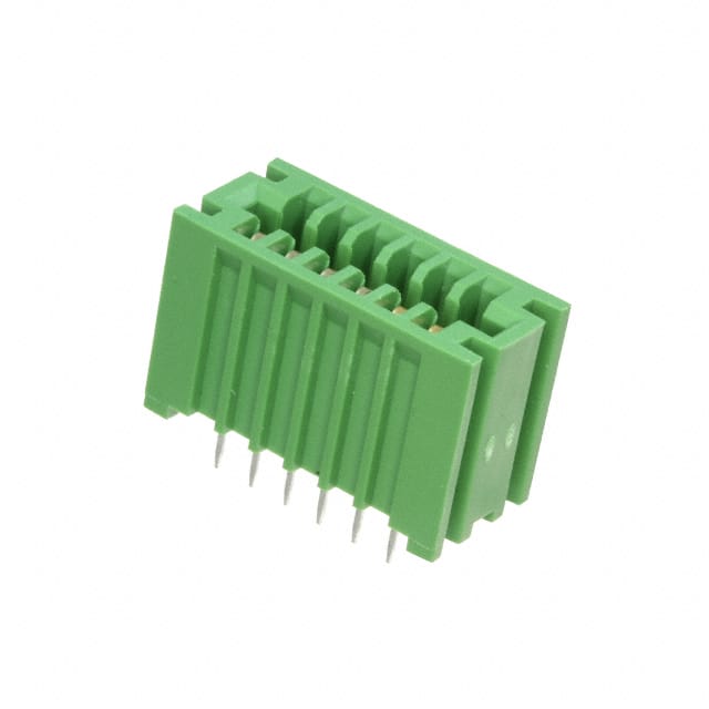 166086-6 CONN EDGE SINGLE FML 6POS 0.100