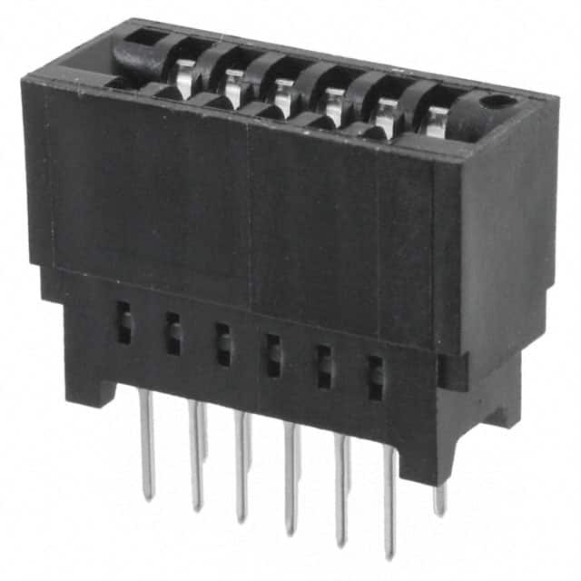 7-5530843-5 CONN EDGE DUAL FMALE 12POS 0.100