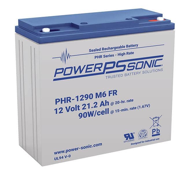 PHR-1290 M6 FR BATTERY LEAD ACID 12V 21.2AH