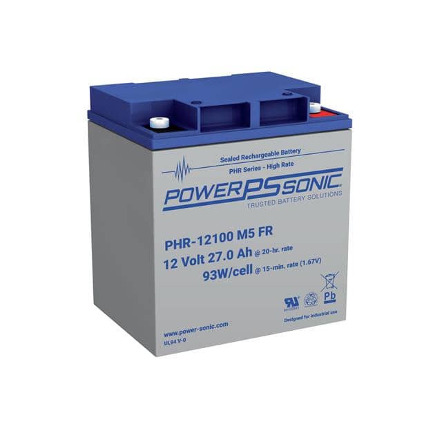 PHR-12100 M5 FR BATTERY LEAD ACID 12V 27AH