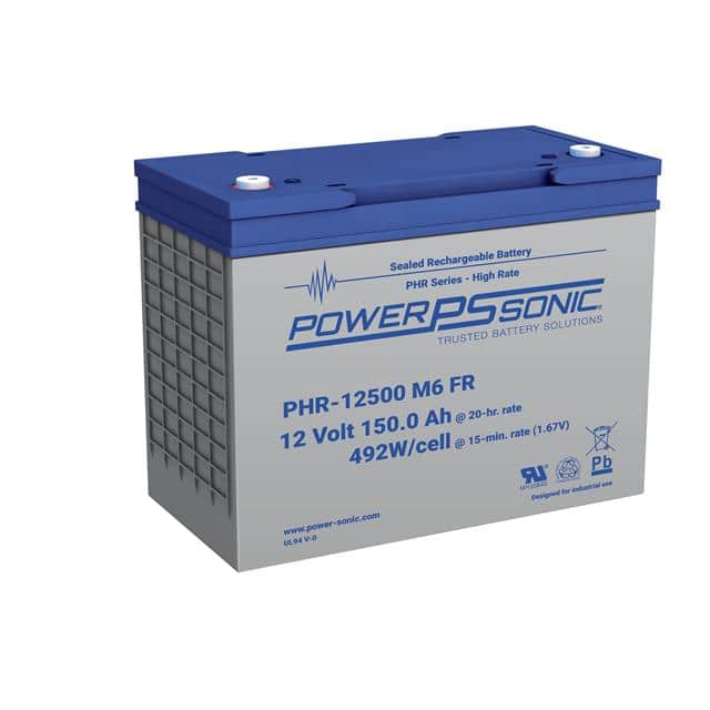 PHR-12500 M6 FR LEADACID;HIGHRATE;12V;492W/CELL;