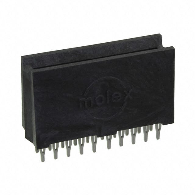 0457140001 CONN EDGE DUAL FMALE 4POS 0.508