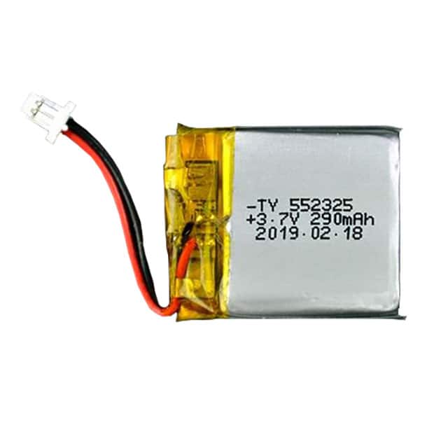 ASR00007 LITHIUM ION POLY BATT 3.7V 290MA
