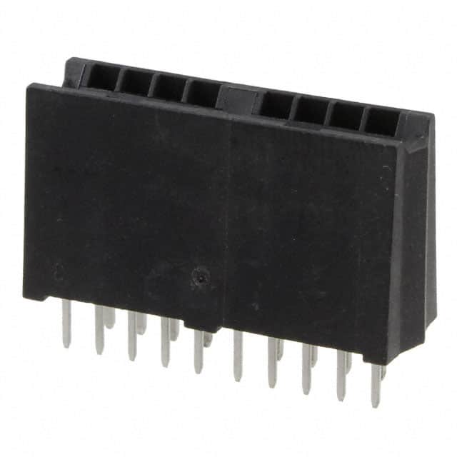 6643460-2 CONN EDGE DUAL FMALE 10POS GOLD