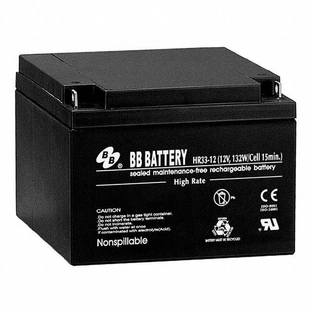 HR33-12-B1 BATTERY LEAD ACID 12V 31AH