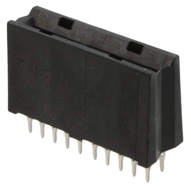 6651170-2 CONN EDGE DUAL FMALE 4POS 0.508