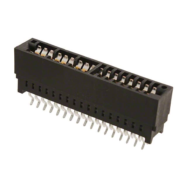 2007088-1 CONN EDGE DUAL FML 22POS 0.100
