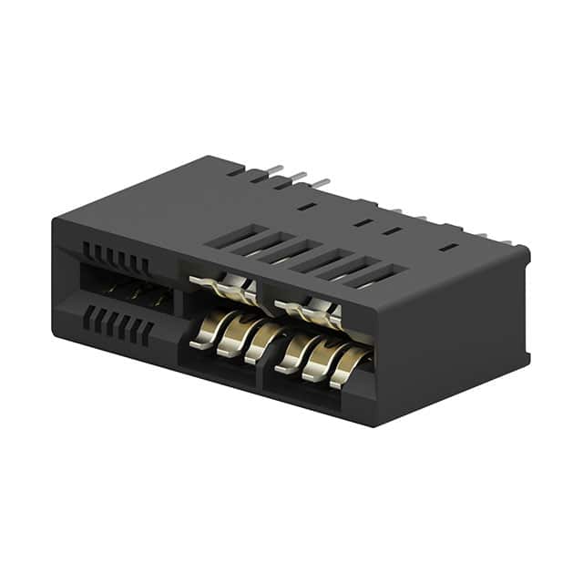 2214913-7 CONN EDGE DUAL FMALE 16POS GOLD