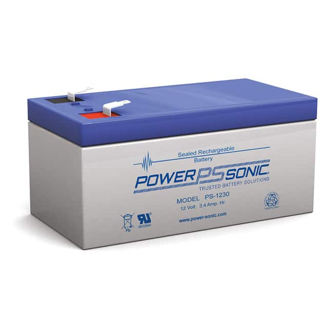 PS-1230 F1 BATTERY LEAD ACID 12V 3.4AH