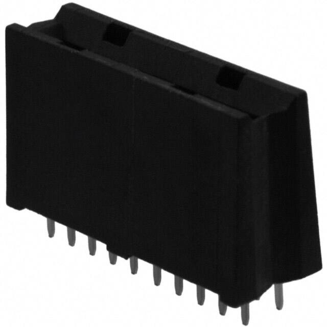 6651170-3 CONN EDGE DUAL FMALE 4POS 0.508