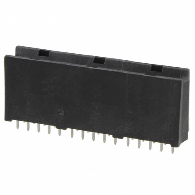 6650383-3 CONN EDGE DUAL FMALE 6POS 0.508