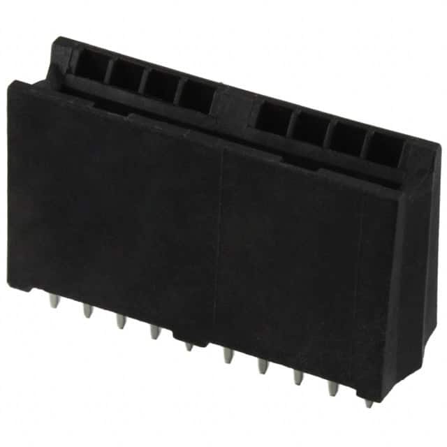 6643460-1 CONN EDGE DUAL FMALE 10POS GOLD