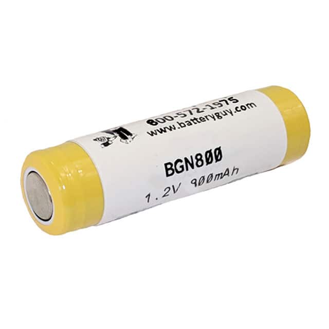 BGN800 1.2V 900MAH NICAD BATTERY AA