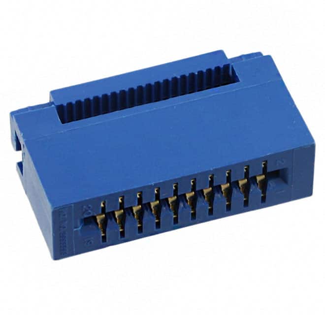 CWR-170-20-0000 CONN EDGE DUAL FMALE 20POS 0.100