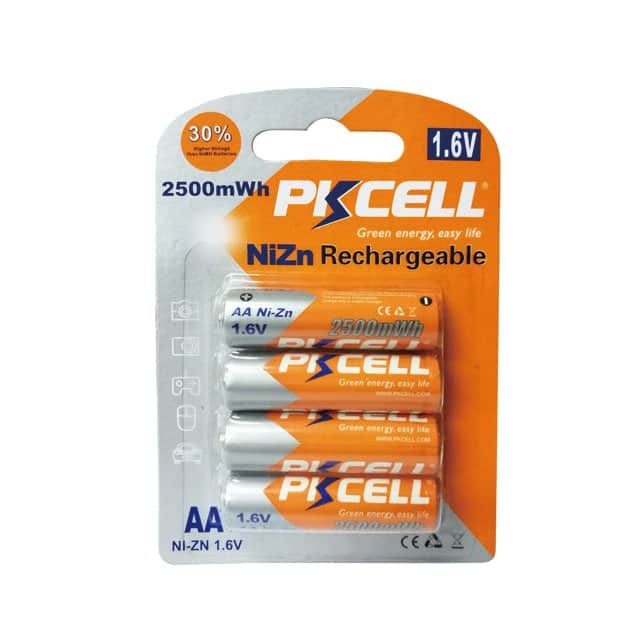 NIZN-AA2500-4B NIZN AA 2500MWH 1.6V - PACK OF 4