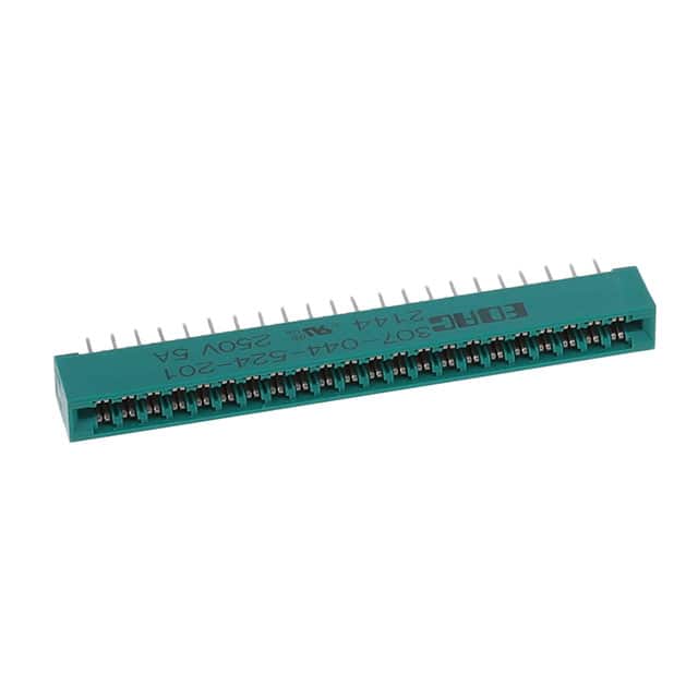 307-044-524-201 CONN EDGE DUAL FMALE 44POS 0.156