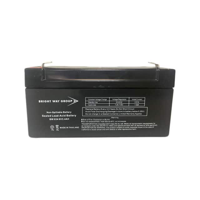 BW 634 6 VOLT 3.4 AH