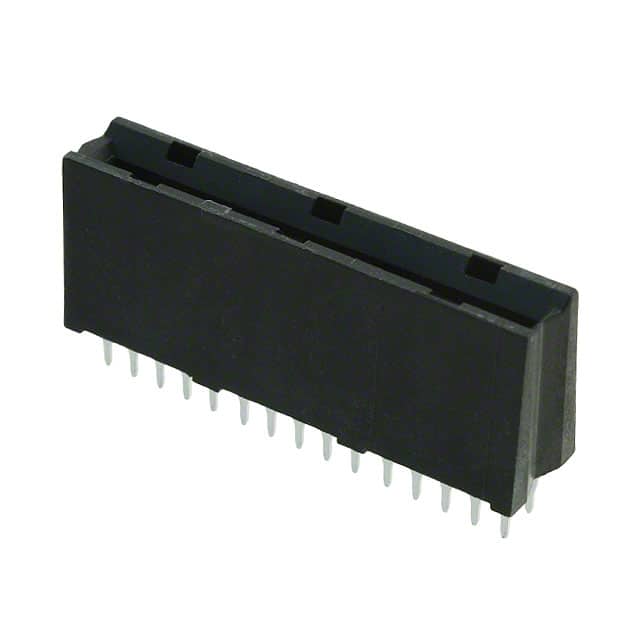 6650383-1 CONN EDGE DUAL FMALE 6POS 0.508