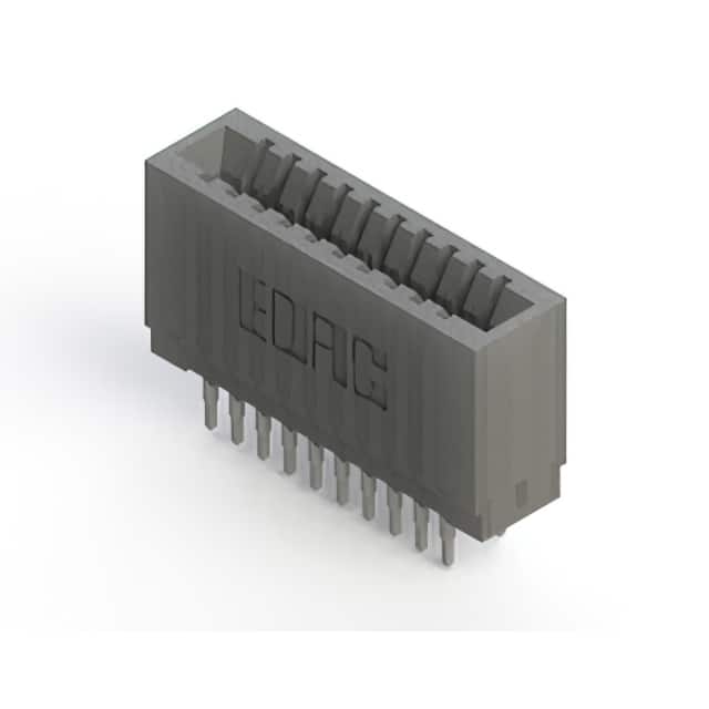 745-020-520-201 CONN EDGE DUAL FMALE 20POS 0.100