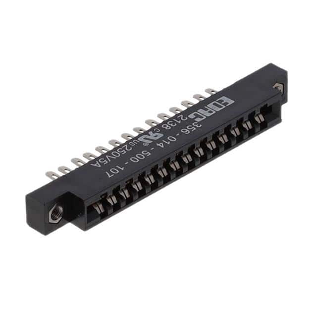 356-014-500-107 CONN EDGE DUAL FMALE 28POS 0.156
