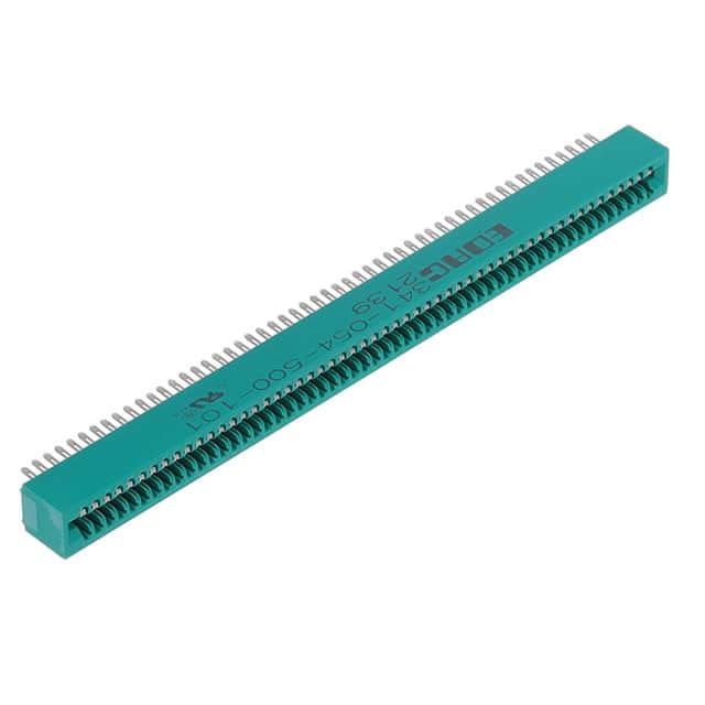 341-054-500-101 CONN EDGE SINGLE FML 54POS 0.100