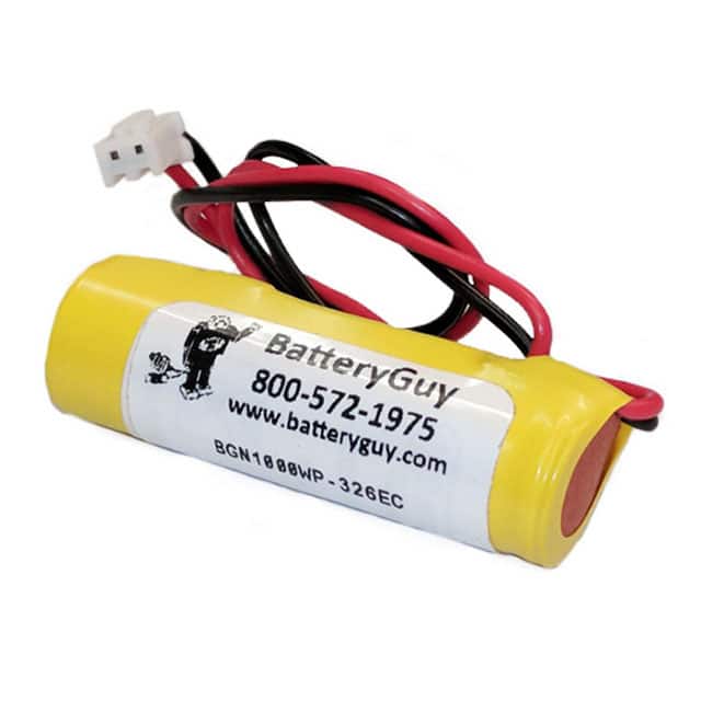 BGN1000WP-326EC 1.2V 1000MAH NICAD BATTERY
