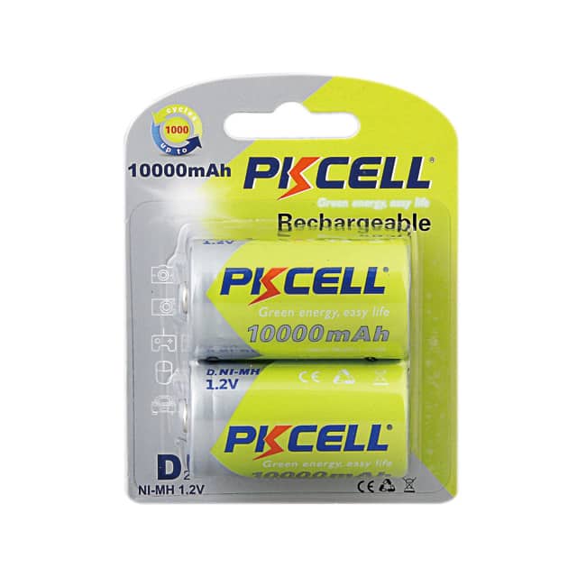 NIMH-D10000-2B NIMH D 10000MAH 1.2V - PACK OF 2