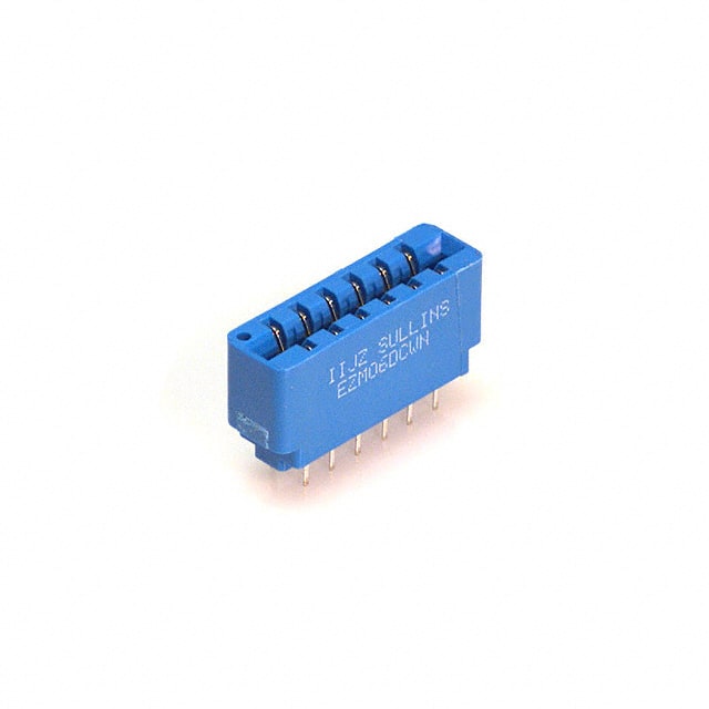 EBM06DCWN CONN EDGE DUAL FMALE 12POS 0.156
