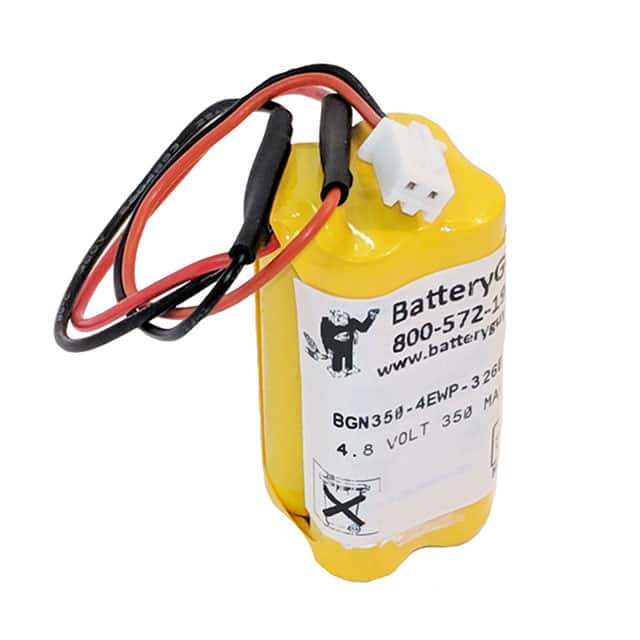 BGN350-4EWP-326EC 4.8V 350MAH NICAD BATTERY